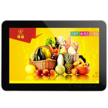 10 inch display tablet wall mount digital advertising screen